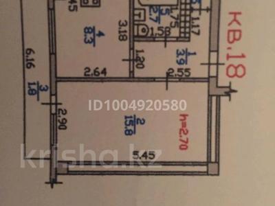 1-комнатная квартира · 35 м² · 2/5 этаж, мкр Аксай-2 — ТӨЛЕБИ-САЙНА за 26.5 млн 〒 в Алматы, Ауэзовский р-н