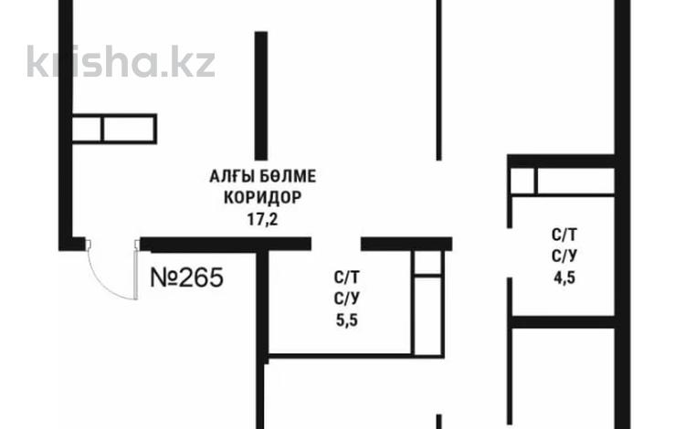 4-бөлмелі пәтер · 124.3 м² · 16/16 қабат, Сатпаева 90/58, бағасы: 86 млн ₸ в Алматы, Бостандыкский р-н — фото 10