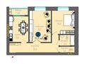 2-комнатная квартира · 72 м² · 2/3 этаж, Бисена жумагалиева 27 за 22 млн ₸ в Уральске — фото 3