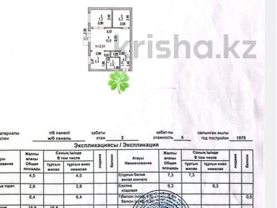 2-бөлмелі пәтер · 44.6 м² · 2/5 қабат, Сейфулина 12, бағасы: 17.5 млн ₸ в Астане, Сарыарка р-н