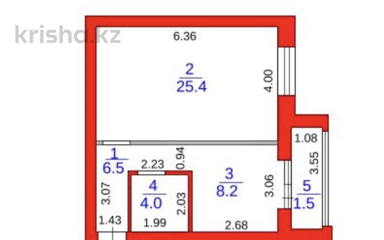 1-комнатная квартира · 45.6 м² · 2/5 этаж, Анжерская ул. 44Б за 21.7 млн ₸ в Караганде, Казыбек би р-н — фото 2