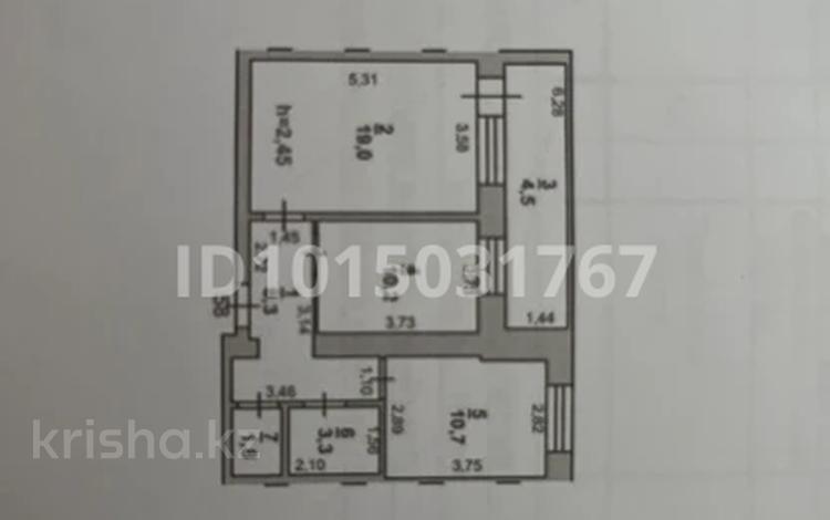 2-бөлмелі пәтер · 57 м² · 6/9 қабат, Улица Строителей 45/2, бағасы: 22 млн ₸ в Аксу — фото 2