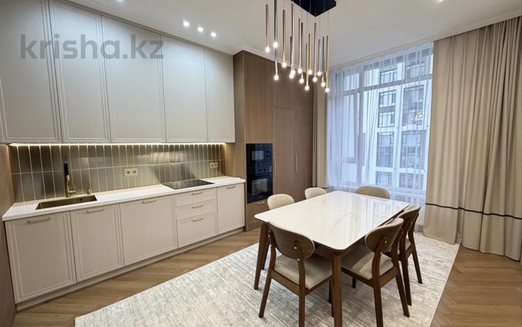 4-комнатная квартира · 120 м² · 8/20 этаж, Туран 39 — Никто не проживал, дизайнерский ремонт за 145 млн ₸ в Астане, Нура р-н — фото 2