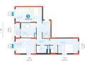 3-комнатная квартира · 90 м² · 3/9 этаж, Е-15 5 — Сыганак за 47.5 млн ₸ в Астане, Нура р-н — фото 8