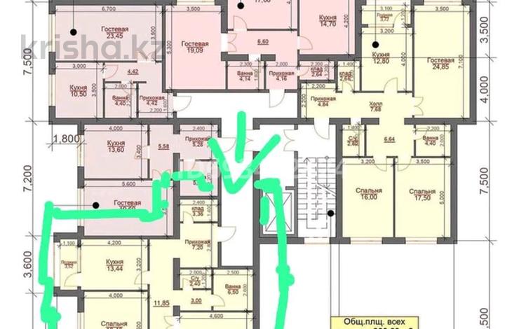 3-комнатная квартира, 128 м², 1/7 этаж, 17-й мкр 51 за 34.5 млн 〒 в Актау, 17-й мкр — фото 4