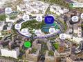 3-бөлмелі пәтер · 75.23 м² · 6/9 қабат, Жошы хан 10 — 4 кв на площадке 9 этажей!, бағасы: 58.5 млн ₸ в Астане, Есильский р-н — фото 3