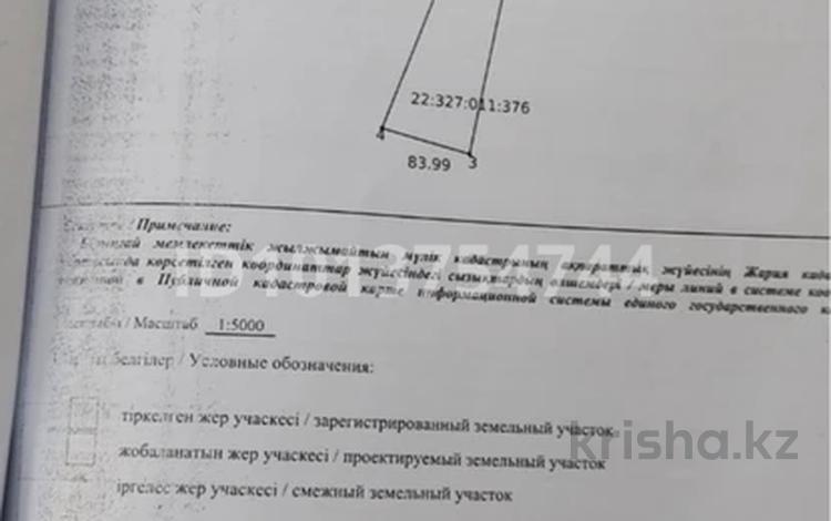 Участок · 2.15 га, мкр Бозарык — Жанакурылыс 1 за 80 млн ₸ в Шымкенте, Абайский р-н — фото 2