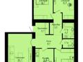 4-комнатная квартира · 114 м² · 4/12 этаж, Пересечение ул Казыбек Би и Е75,Е77 (рядом с пересечением улиц Туран и Улы дала) 40 за 65 млн ₸ в Астане, Нура р-н — фото 2