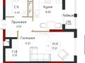 1-комнатная квартира · 40 м² · 2 этаж, А431 13 — Ш.Шаймерденов за 19.8 млн ₸ в Астане, Сарайшык р-н — фото 3