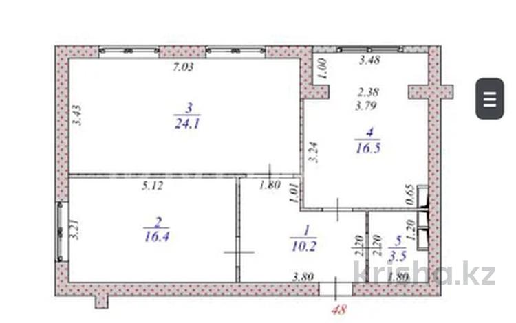 2-бөлмелі пәтер · 70.1 м² · 4/6 қабат, 29а ш/а. 173, бағасы: 15.5 млн ₸ в Актау, 29а мкр — фото 6