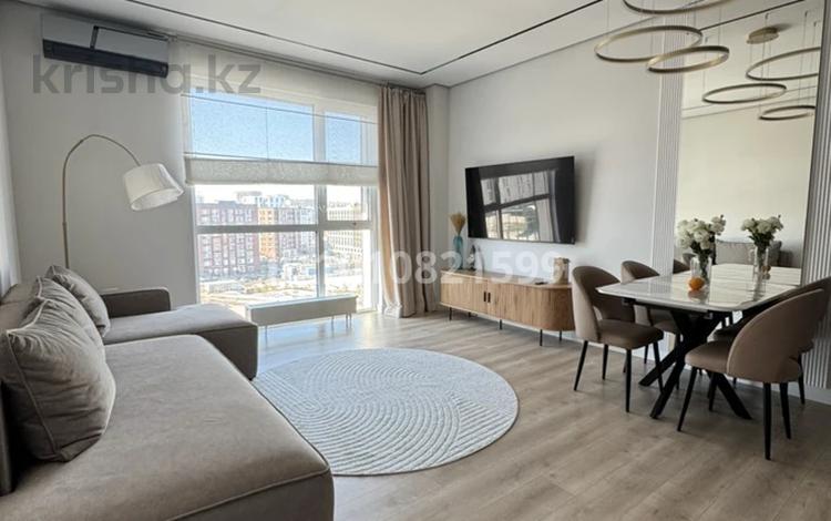 2-комнатная квартира · 60 м² · 8/18 этаж, Сыганак 17Ф за 25 000 〒 в Астане, Нура р-н — фото 2