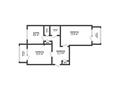 2-бөлмелі пәтер · 64.2 м² · 4/5 қабат, Гоголя 96, бағасы: 30 млн ₸ в Костанае — фото 17