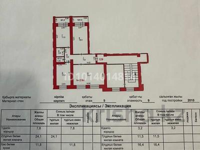 3-комнатная квартира · 82 м² · 9/9 этаж, амангельды 50/1 за 38 млн ₸ в Павлодаре