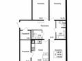 3-комнатная квартира · 103 м² · 8/9 этаж, Е117 45 — Паркинг и кладовка в цене за 45 млн ₸ в Астане, Есильский р-н