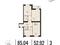3-бөлмелі пәтер · 85 м² · 4/9 қабат, Б.Сокпакбаева 1 — Сарыарка, бағасы: 34 млн ₸ в Астане, Сарыарка р-н