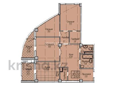 3-комнатная квартира · 99.2 м² · 12/12 этаж, Майлина 6 за 36 млн ₸ в Астане, Алматы р-н