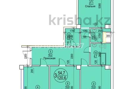 3-комнатная квартира · 120.6 м² · 7/10 этаж, 20-й мкр 43/1 за 26 млн 〒 в Актау