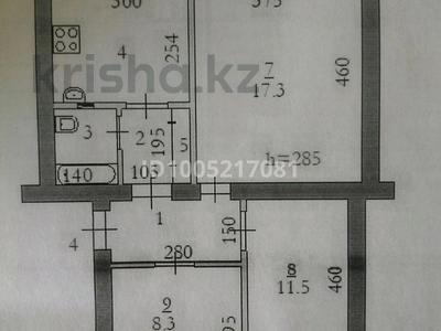 3-комнатная квартира · 55 м² · 2/2 этаж, мкр Жилгородок, махамбетова 2 — махамбетова и маресева за 12 млн 〒 в Актобе