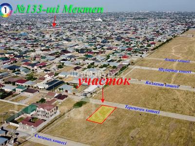 Участок · 8 соток, мкр Кызылжар за 7.5 млн 〒 в Шымкенте, Абайский р-н