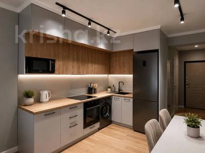 2-бөлмелі пәтер · 55 м² · 2/9 қабат, мкрн Думан-2, бағасы: 51.5 млн ₸ в Алматы