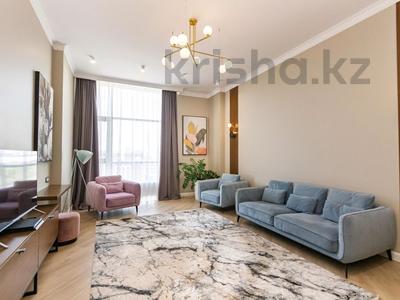 4-комнатная квартира, 137.6 м², 9 этаж, Керей Жанибек хандары 50 за 125 млн 〒 в Астане, Есильский р-н