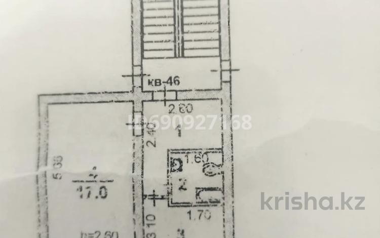 1-комнатная квартира, 30 м², 4/5 этаж, Яссауи 103 за 6 млн 〒 в Кентау — фото 2