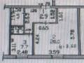 1-комнатная квартира, 34.3 м², 5/9 этаж, бозтаева (ст .Титова ) 128А кв 78 за 13 млн 〒 в Семее