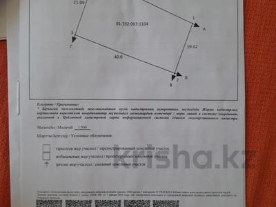 Участок · 8 соток, Косшы 27 мкр 33 за 7.5 млн 〒 в Астане, Есильский р-н