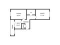 2-комнатная квартира · 56 м² · 3/6 этаж, Гашека 14 за 28 млн ₸ в Костанае — фото 7