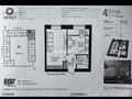 1-комнатная квартира · 41 м² · 3/12 этаж, Нажмиденова 5 за 25.3 млн ₸ в Астане, Сарайшык р-н