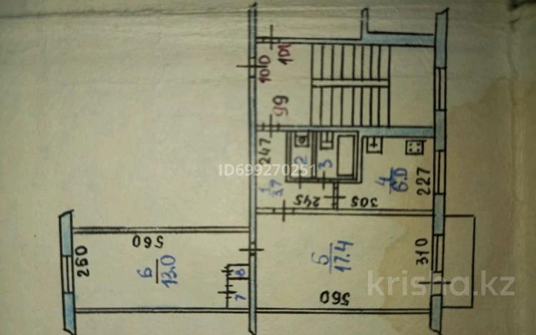 2-бөлмелі пәтер · 48 м² · 4/5 қабат, 1-й микрорайон, Чкалова 7 — Находится возле 25 магазина, на пересечении улиц Чкалова , Маяковского, бағасы: 14.5 млн 〒 в Костанае, 1-й микрорайон — фото 2