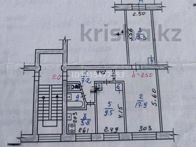 3-комнатная квартира · 58.3 м² · 5/5 этаж, Корчагина 111 за 8.5 млн ₸ в Рудном