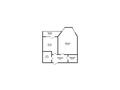 1-бөлмелі пәтер · 37.6 м² · 2/9 қабат, мкр. Юбилейный, бағасы: 15 млн ₸ в Костанае — фото 7