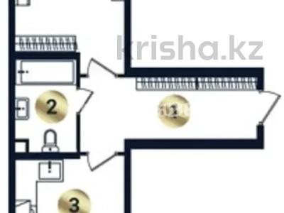 2-комнатная квартира · 48.38 м² · 6/9 этаж, мкр Кайрат, Сыбызгы 28 за 24.5 млн ₸ в Алматы, Турксибский р-н