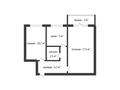 2-комнатная квартира · 45.4 м² · 2/5 этаж, ЖАНГЕЛЬДИНА — Между остановкой АЙГУЛЬ и ВЕНЕЦИЯ за 16.8 млн ₸ в Шымкенте, Аль-Фарабийский р-н — фото 19