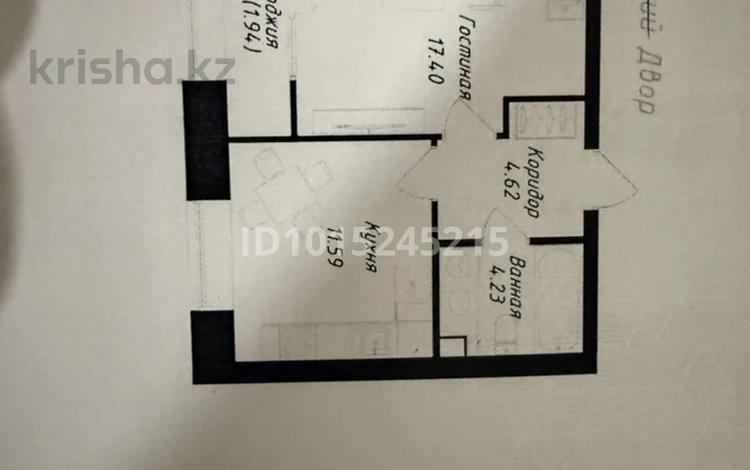 1-комнатная квартира · 38 м² · 6/9 этаж, Жошы хан 12/5 за 38 млн ₸ в Астане, Есильский р-н — фото 2