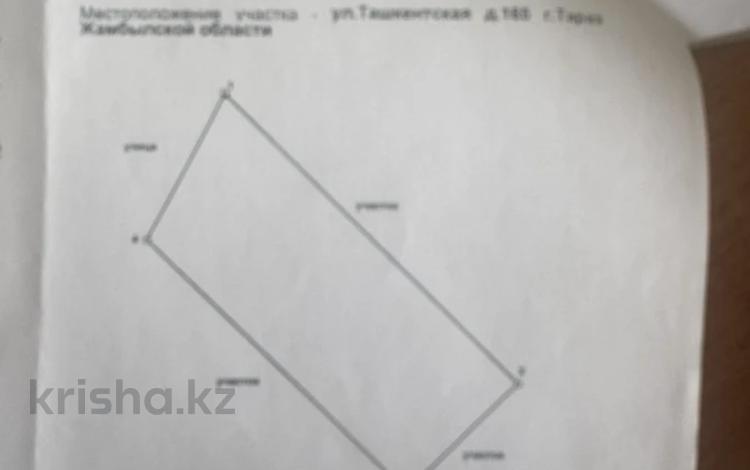 Участок · 8 соток, Ташкентская 165 — Ташкентская Койгелди за 58.5 млн ₸ в Таразе — фото 2