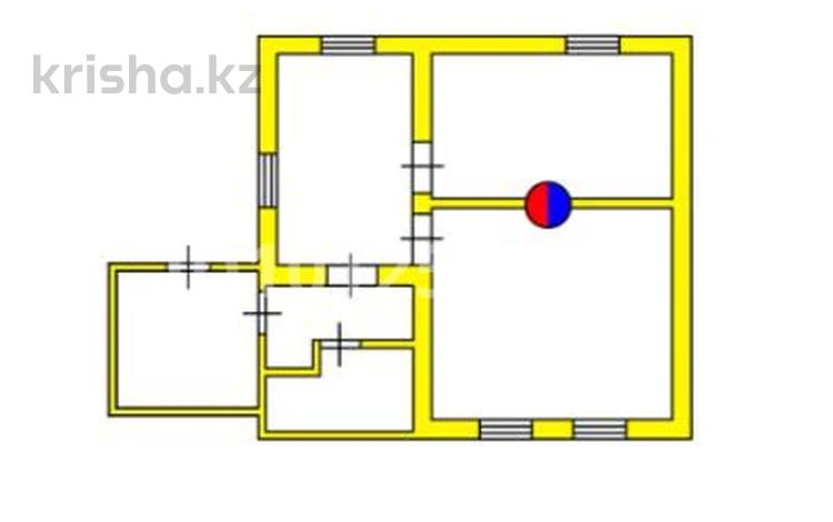 Жеке үй · 2 бөлме · 46 м² · 3.53 сот., Крепостная 117 — Жабаева Крепостная, бағасы: 26 млн ₸ в Петропавловске — фото 2