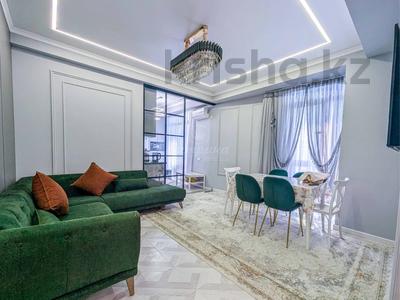 4-комнатная квартира · 100 м² · 6/13 этаж, Ади Шарипова за 108 млн ₸ в Алматы, Алмалинский р-н