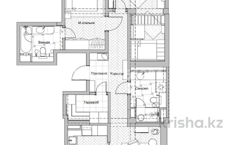 3-бөлмелі пәтер · 93.81 м² · 2/3 қабат, Құрамыс ш/а. 78, бағасы: 86.5 млн ₸ в Алматы, Наурызбайский р-н — фото 2
