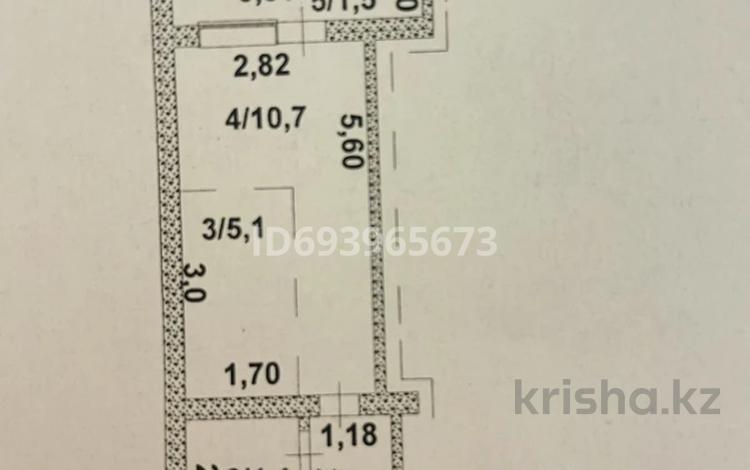 1-комнатная квартира, 25.8 м², 3/6 этаж, Республики 24 — Абая Республика за 9.4 млн 〒 в Косшы — фото 2