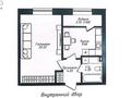 1-комнатная квартира · 42.2 м² · 4/12 этаж, Жубан Молдагалиев 6г за 24.3 млн ₸ в Астане, Нура р-н — фото 2