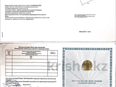 Жер телімі · 10 сотық, Мкр Мерей, ул. Букейханова уч 1А, бағасы: 1.8 млн ₸ в 