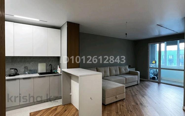2 комнаты · 52 м² · 12/12 этаж, мкр Аккент, Шарип омарова 7 за 80 000 ₸ в Алматы, Алатауский р-н — фото 2