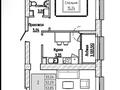 2-бөлмелі пәтер · 51.5 м² · 2/9 қабат, Айтматова 21, бағасы: 28.5 млн ₸ в Астане, Нура р-н — фото 4