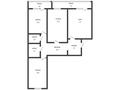 3-комнатная квартира · 106.3 м² · 7/9 этаж, Алтынсарина за 53.5 млн ₸ в Костанае — фото 17