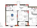 2-бөлмелі пәтер · 72 м² · 6/9 қабат, Сагадат Нурмагамбетов 15, 16 — Калдаякова, бағасы: 55 млн ₸ в Астане, Сарайшык р-н — фото 2