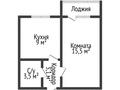 1-комнатная квартира · 32.8 м² · 3/9 этаж, Шакшак Жанибек батыра 45В за 20.5 млн ₸ в Костанае — фото 10