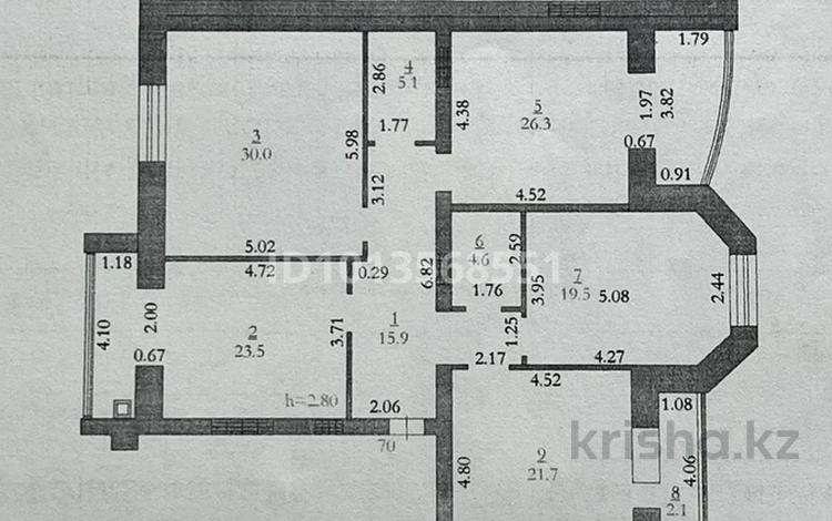 4-бөлмелі пәтер · 149 м² · 2/5 қабат, мкр. Алтын орда, Мустафы Шокая 23Б к4, бағасы: 69 млн ₸ в Актобе — фото 2