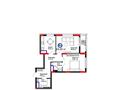 2-комнатная квартира · 60 м² · 11/12 этаж, Е-15 5 за 35.5 млн ₸ в Астане, Нура р-н